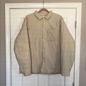 Hill City Beige Shirt Jacket